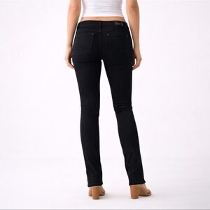 📌 Miss Me Bootcut Jeans Womens 27 Medium Wash Fleur De Lis Pocket Stretch